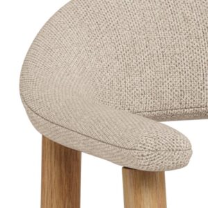 Akira barkruk naturel hout