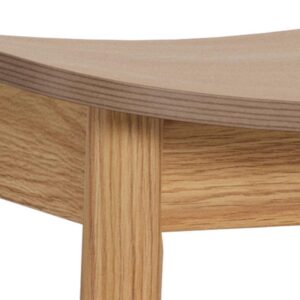 Sakura barkruk naturel hout