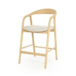 Rayven barkruk naturel 65cm