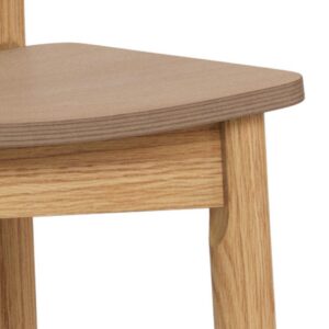 Ronin barkruk naturel hout
