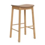 Sakura barkruk naturel hout