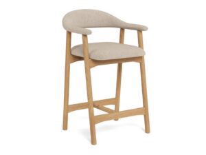 Akira barkruk naturel hout